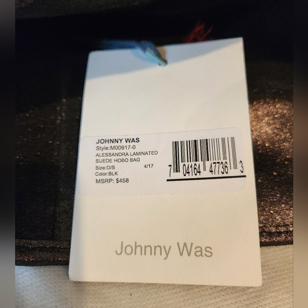 NWT Johnny Was Alessandra leather HOBO bag purse - Picture 7 of 10
